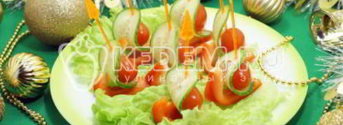 канапе на праздничный стол кораблики. Шаг 5