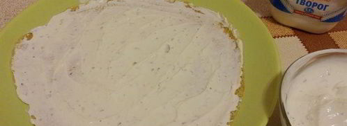 канапе с блинами и семгой. Шаг 6