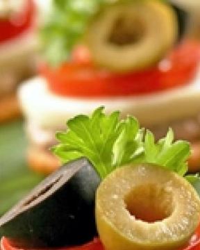 Канапе с паштетом