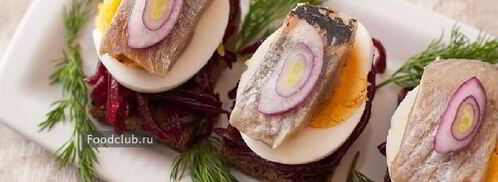 канапе с селедкой. Шаг 8