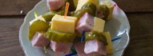 канапе с ветчиной. Шаг 6