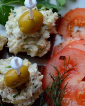 Канапе закусочное