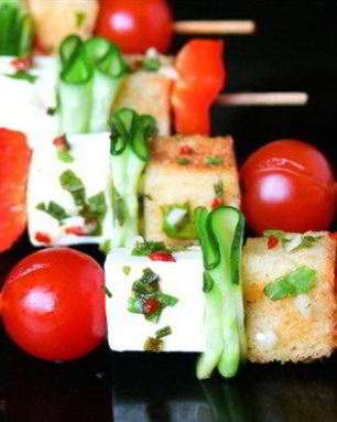 Сырные канапе