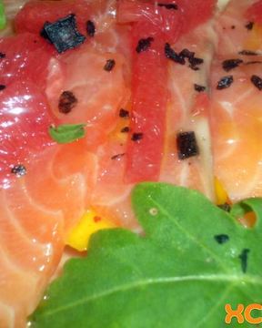 Карпаччо из лосося