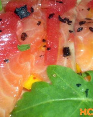 Карпаччо из лосося