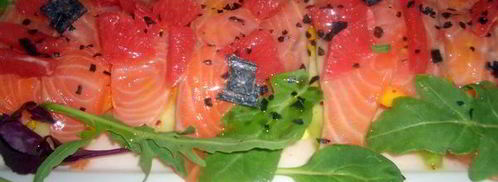 карпаччо из лосося. Шаг 4