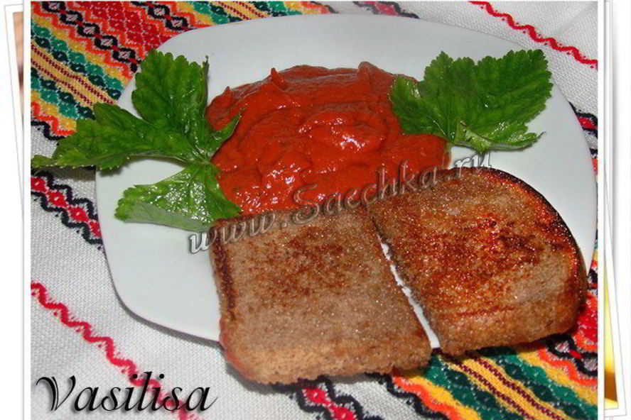 Рецепт лютеницы