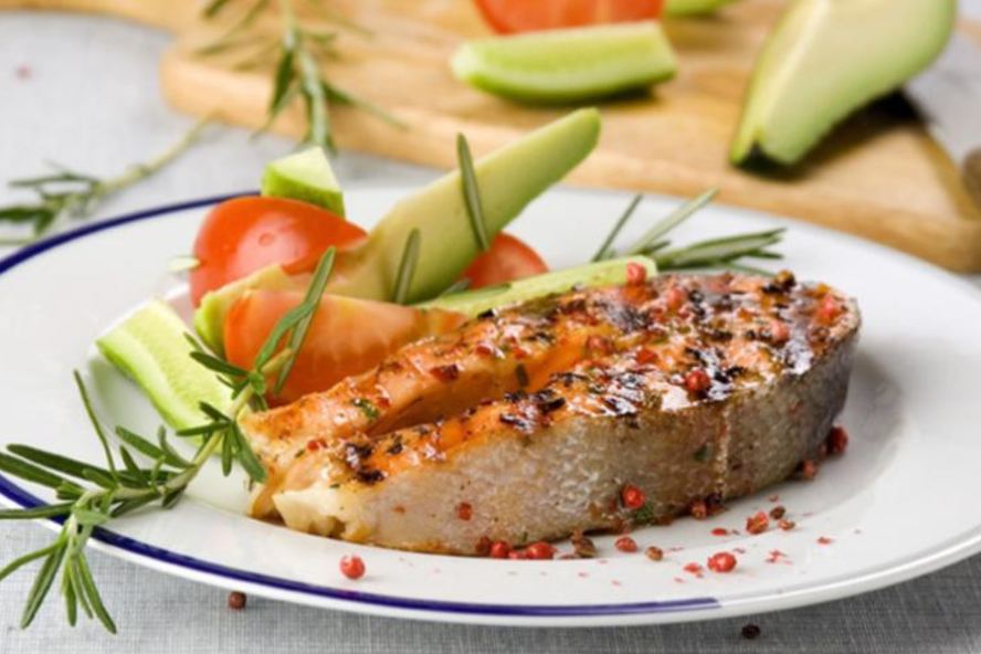 Рецепт маринованной семги гриль