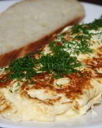 Французский сливочный омлет