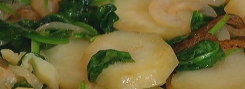 испанский омлет со шпинатом. Шаг 5