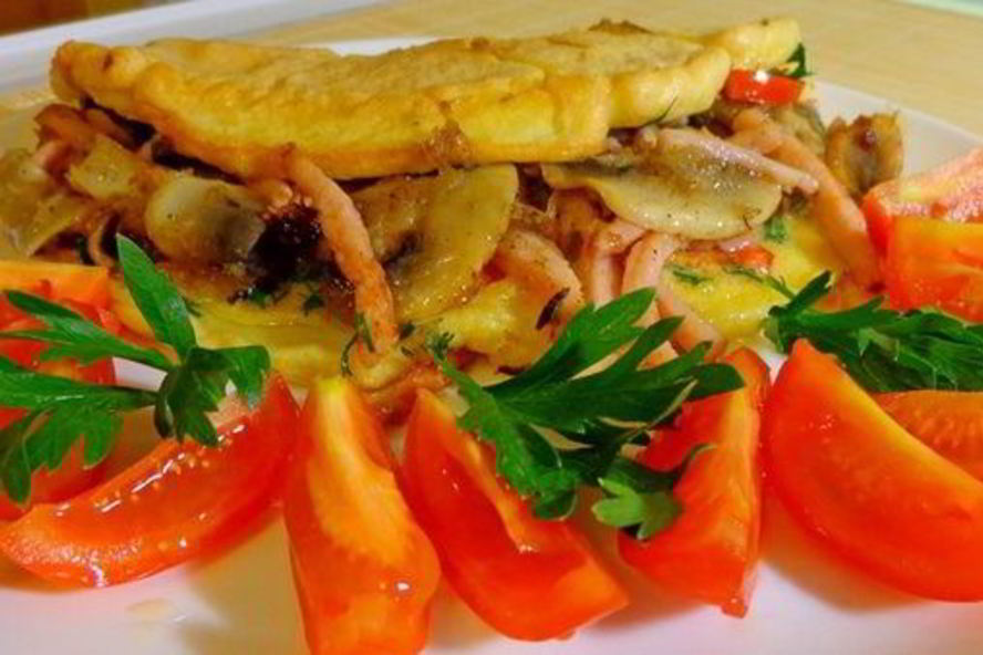 Рецепт омлета бельгийского