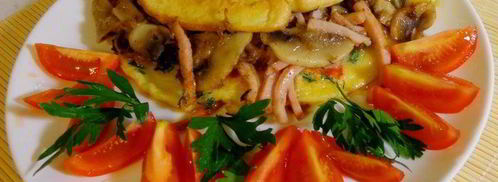 омлет бельгийский. Шаг 7