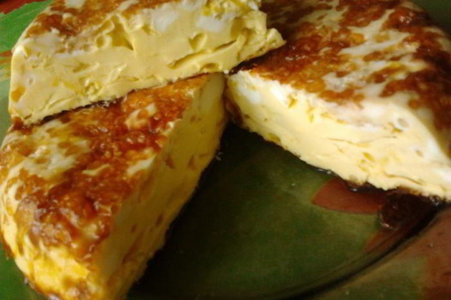 Рецепт омлета из детства