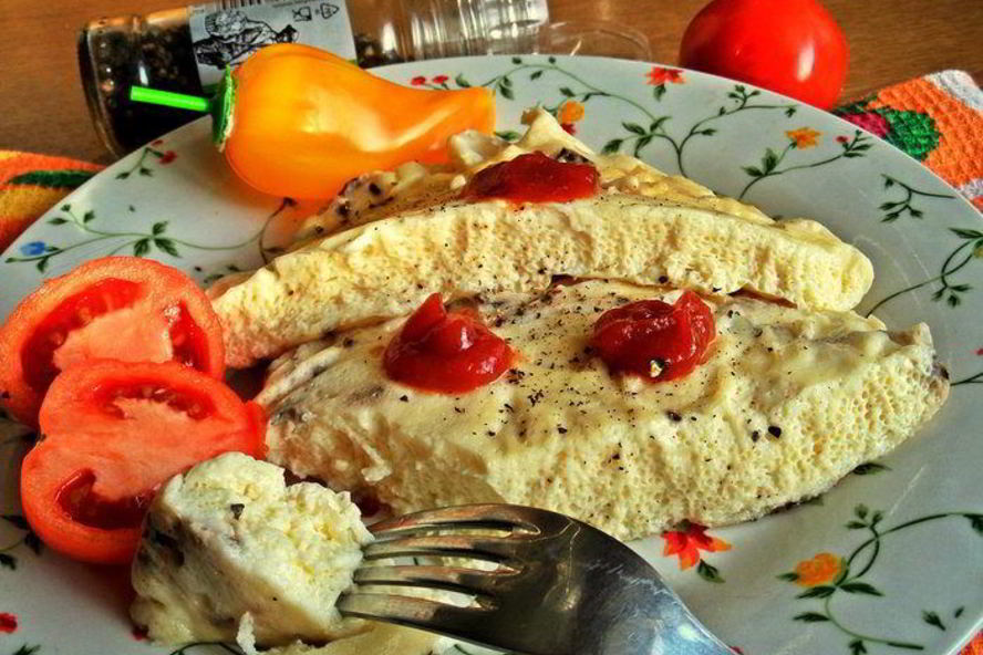 Рецепт омлета из пакета