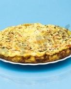 Омлет Микс со свининой и помидорами черри