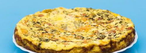 омлет микс со свининой и помидорами черри. Шаг 10