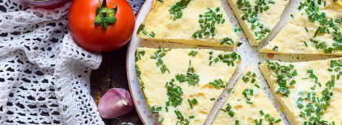 омлет на кефире. Шаг 8