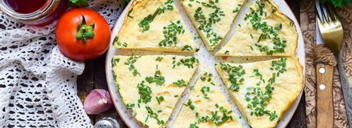 омлет на кефире. Шаг 9