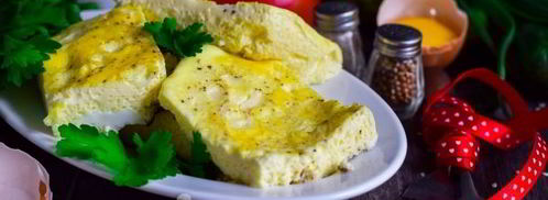 омлет на сковороде. Шаг 10