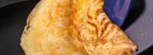 омлет обычный с молоком. Шаг 5