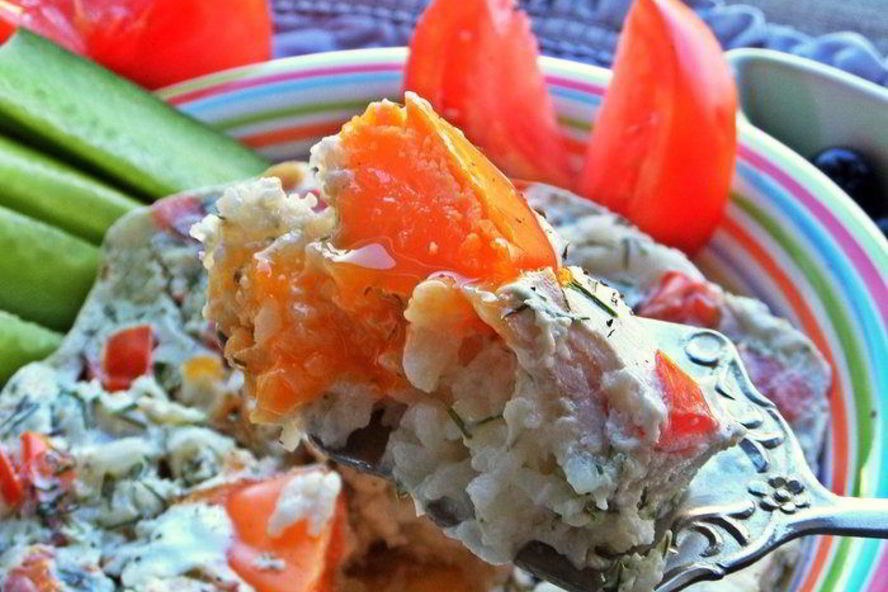 Рецепт омлета рыбного дачного