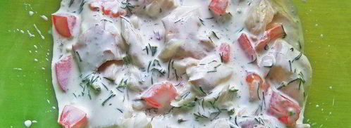 омлет рыбный дачный. Шаг 12