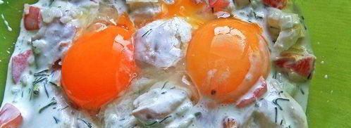 омлет рыбный дачный. Шаг 14