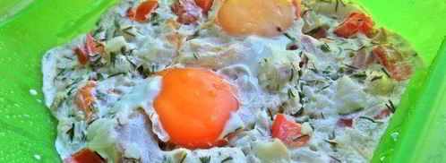 омлет рыбный дачный. Шаг 19