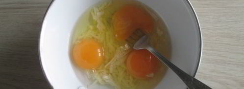 омлет с грибами и сыром. Шаг 7