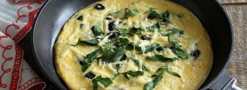 омлет с грибами и сыром. Шаг 9