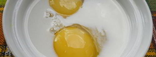 омлет с картофелем и шампиньонами. Шаг 3