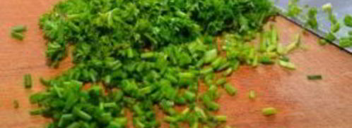 омлет с креветками. Шаг 3