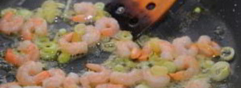 омлет с креветками. Шаг 6