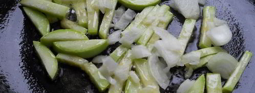 омлет с курицей и кабачками. Шаг 2