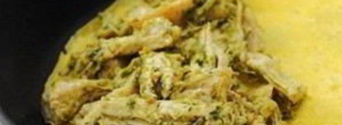 омлет с курицей и помидорами. Шаг 6