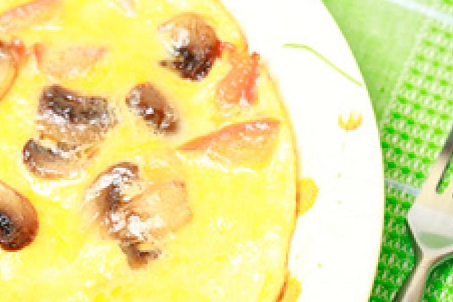 Рецепт омлета с шампиньонами