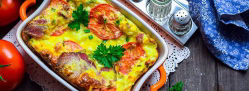 омлет с творогом. Шаг 9