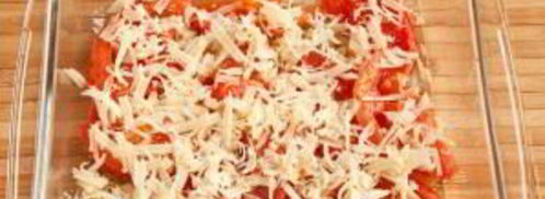 омлет в духовке с помидорами. Шаг 3