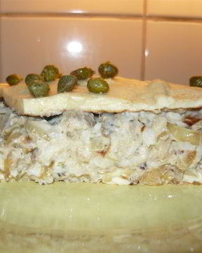 Омлета с салатом