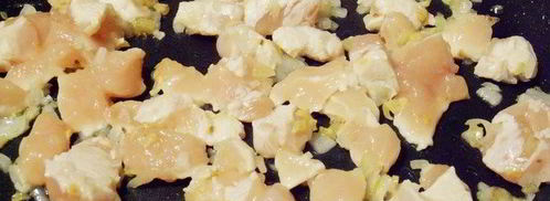 омурайсу , японский омлет с начинкой. Шаг 6