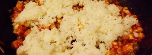 омурайсу , японский омлет с начинкой. Шаг 10