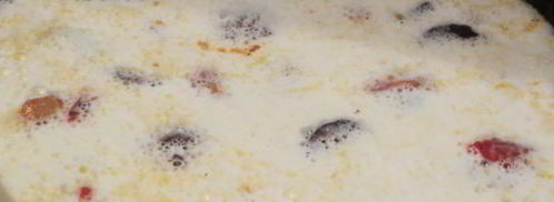 овощной омлет с кровяной колбасой. Шаг 4