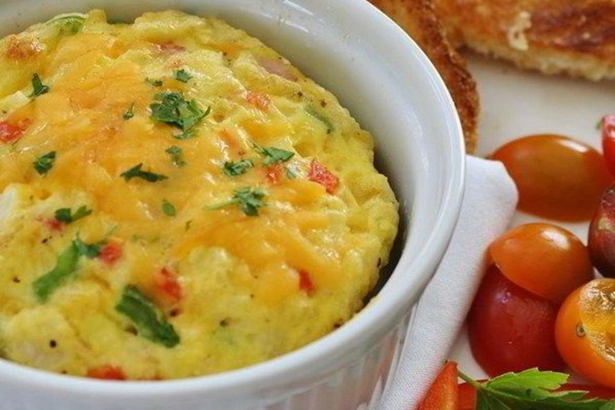 Рецепт порционных омлетов в духовке