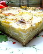 Семислойная картофельная фриттата