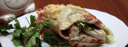 тайваньский омлет. Шаг 16