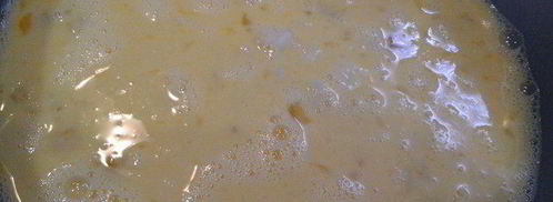 вкусный мясной омлет в духовке. Шаг 4