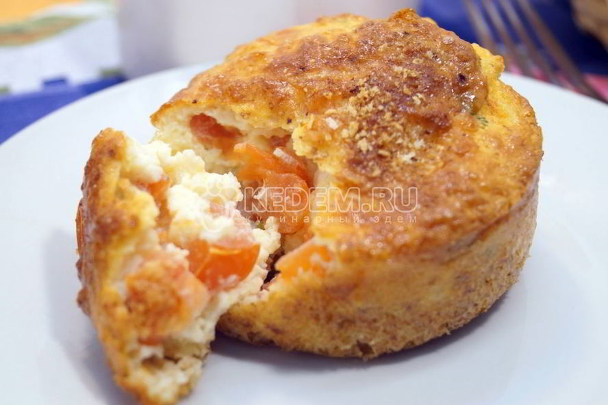 Рецепт запеченного омлета