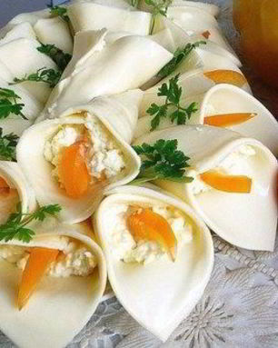 Оригинальная закуска Каллы