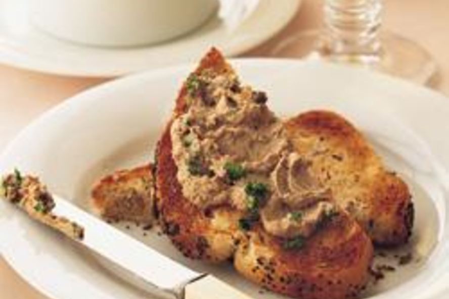 Рецепт мусса-паштета из куриной печени