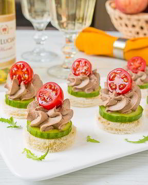 Нежный паштет из куриной печени